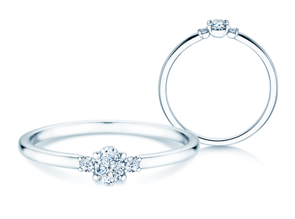 Anello di Fidanzamento Vivid Petite Oval Cut