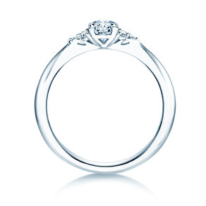 Anello di Fidanzamento Vivid Diamond in 18K oro bianco con diamanti 0,43ct G/SI