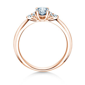 Anello di Fidanzamento Vivid Diamond in oro rosa