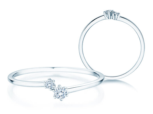Anello di Fidanzamento You & Me Soft