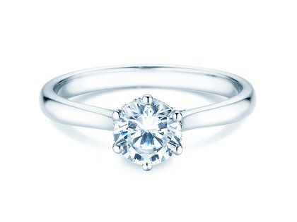 Anello di Fidanzamento Classic 6 Hidden Halo