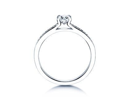 Anello di Fidanzamento Modern Pavé