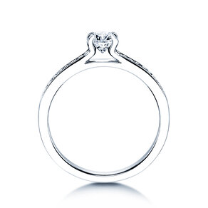 Anello di Fidanzamento Modern Pavé