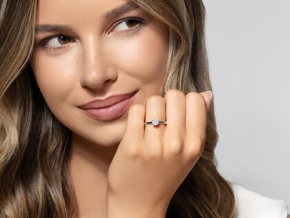 Anello di Fidanzamento Classic 6 in oro rosa