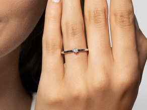 Anello di Fidanzamento Classic Petite