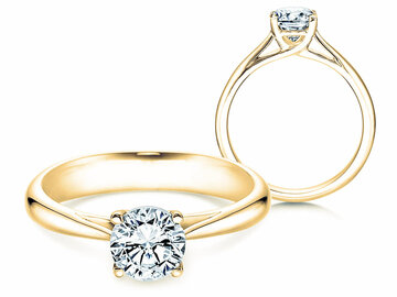 Anello di Fidanzamento Delight in 9K oro bianco con diamante 1,00ct H/SI