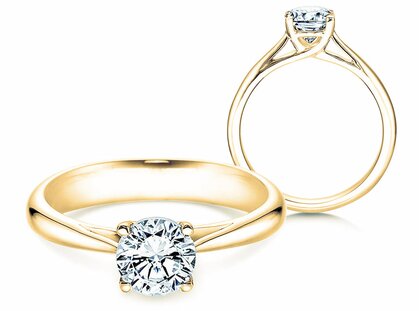 Anello di Fidanzamento Delight in 14K oro giallo con diamante 1,00ct G/SI