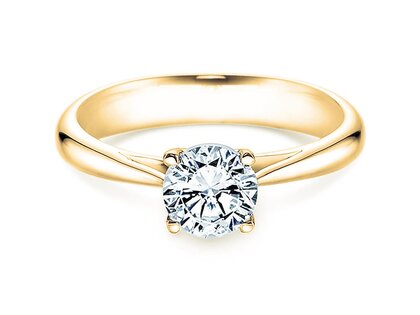 Anello di Fidanzamento Delight in 14K oro giallo con diamante 1,00ct H/SI