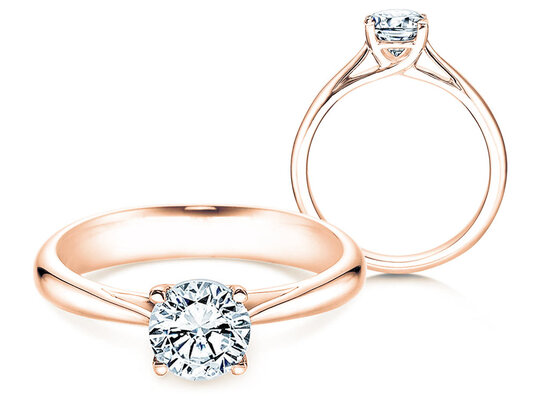 Anello di Fidanzamento Delight in 9K oro bianco con diamante 1,00ct H/SI