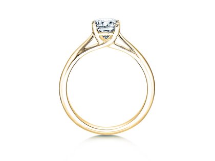 Anello di Fidanzamento Delight in 14K oro giallo con diamante 1,00ct H/SI