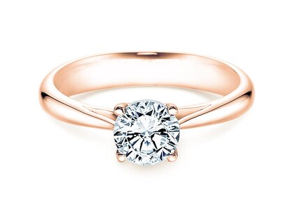Anello di Fidanzamento Delight in 18K oro rosa con diamante 1,00ct H/SI