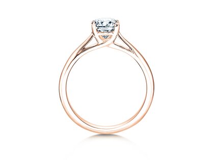Anello di Fidanzamento Delight in 18K oro rosa con diamante 1,00ct H/SI