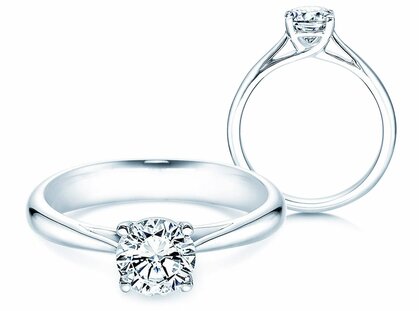 Anello di Fidanzamento Delight in platino 950/- con diamante 1,00ct G/SI