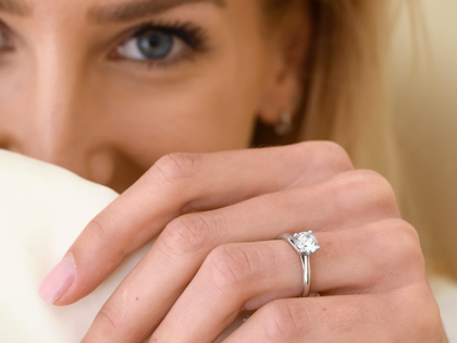 Anello di Fidanzamento Delight in 14K oro bianco con diamante 2,50ct G/SI
