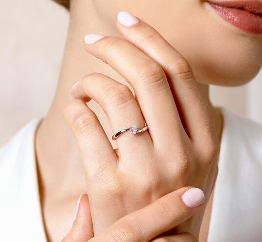 Anello di Fidanzamento Devour in argento