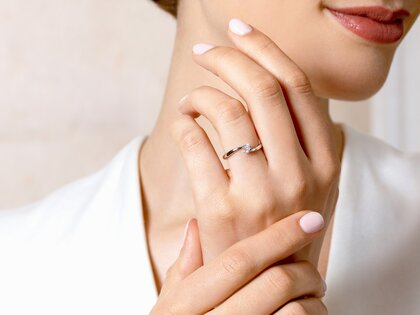 Anello di Fidanzamento Devour diamante da laboratorio