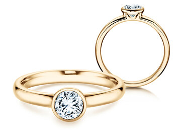 Anello di Fidanzamento Eternal in 9K oro bianco con diamante 1,00ct H/SI