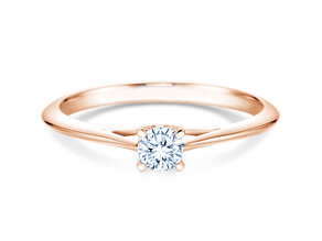 Anello di Fidanzamento Heaven 4 in oro rosa