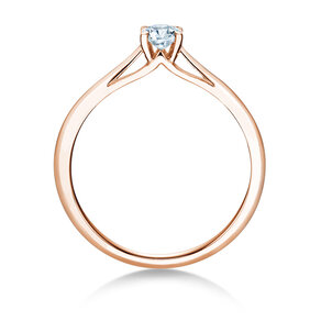 Anello di Fidanzamento Heaven 4 in oro rosa