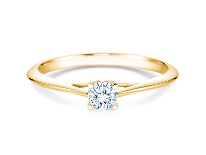 Anello di Fidanzamento Heaven 4 in oro giallo