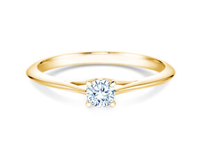 Anello di Fidanzamento Heaven 4 in oro giallo
