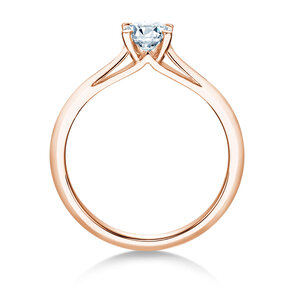 Anello di Fidanzamento Heaven 4 in 18K oro rosa con diamante 0,30ct G/SI