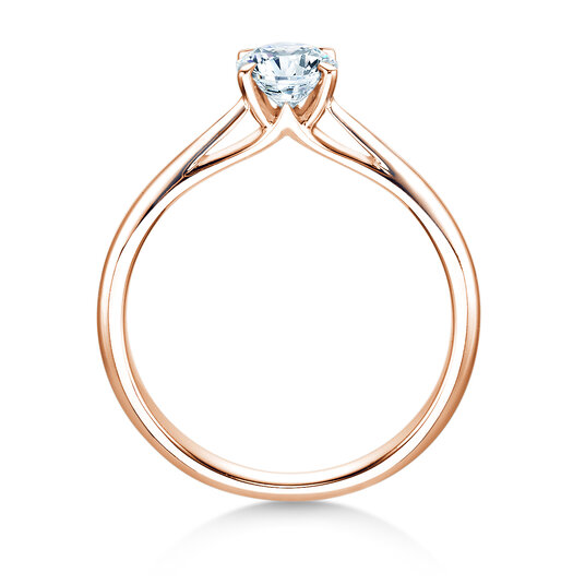 Anello di Fidanzamento Heaven 4 in oro rosa