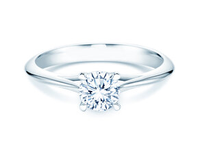 Anello di Fidanzamento Heaven 4 in 14K oro bianco con diamante 0,75ct G/SI