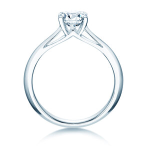 Anello di Fidanzamento Heaven 4 in 18K oro bianco con diamante 1,25ct H/SI