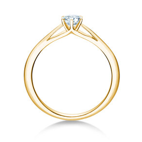 Anello di Fidanzamento Heaven 6 in 18K oro giallo con diamante 0,30ct H/SI