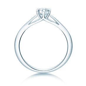 Anello di Fidanzamento Heaven 6 in platino 950/- con diamante 0,40ct G/SI