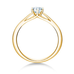 Anello di Fidanzamento Heaven 6 in 14K oro giallo con diamante 0,40ct H/SI