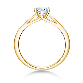 Anello di Fidanzamento Heaven 6 in 9K oro giallo con diamante 0,50ct H/SI