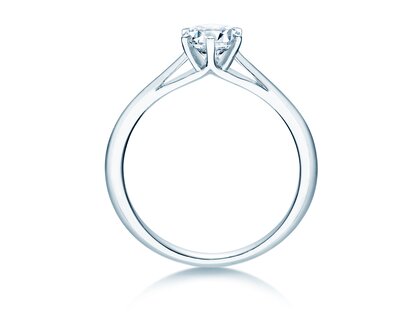 Anello di Fidanzamento Heaven 6 in 9K oro bianco con diamante 0,60ct H/SI