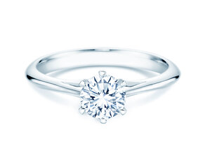 Anello di Fidanzamento Heaven 6 in 9K oro bianco con diamante 0,75ct G/SI