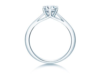 Anello di Fidanzamento Heaven 6 in 9K oro bianco con diamante 0,75ct G/SI