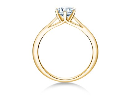 Anello di Fidanzamento Heaven 6 in 9K oro giallo con diamante 0,75ct G/SI