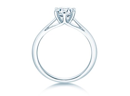 Anello di Fidanzamento Heaven 6 in 9K oro bianco con diamante 1,00ct H/SI