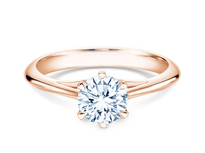 Anello di Fidanzamento Heaven 6 in 14K oro rosa con diamante 1,00ct G/SI