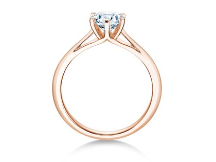 Anello di Fidanzamento Heaven 6 in 14K oro rosa con diamante 1,00ct G/SI