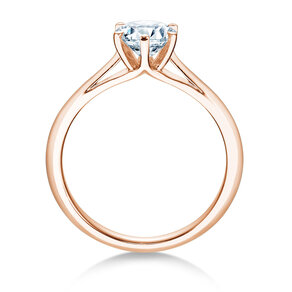 Anello di Fidanzamento Heaven 6 in 14K oro rosa con diamante 1,00ct G/SI