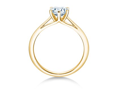 Anello di Fidanzamento Heaven 6 in 9K oro giallo con diamante 2,50ct G/SI