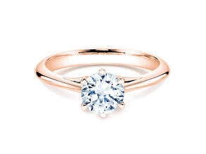 Anello di Fidanzamento Heaven 6 in 14K oro rosa con diamante da laboratorio 1,00ct E/VS