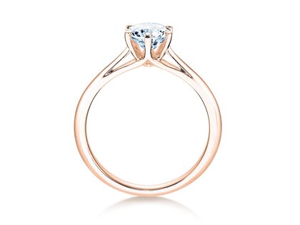 Anello di Fidanzamento Heaven 6 in 14K oro rosa con diamante da laboratorio 1,00ct E/VS