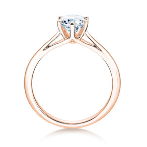Anello di Fidanzamento Heaven 6 in 14K oro rosa con diamante da laboratorio 1,00ct E/VS