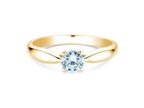 Anello di Fidanzamento Joy in 9K oro giallo con diamante 0,25ct G/SI