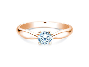Anello di Fidanzamento Joy in 14K oro rosa con diamante 0,50ct H/SI