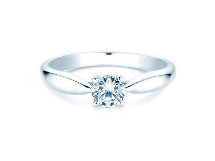 Anello di Fidanzamento Joy in 14K oro bianco con diamante 0,50ct G/VS