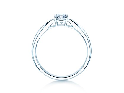 Anello di Fidanzamento Joy in 14K oro bianco con diamante 0,50ct G/VS