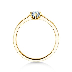 Anello di Fidanzamento Madison in 18K oro giallo con diamante 0,25ct G/SI
